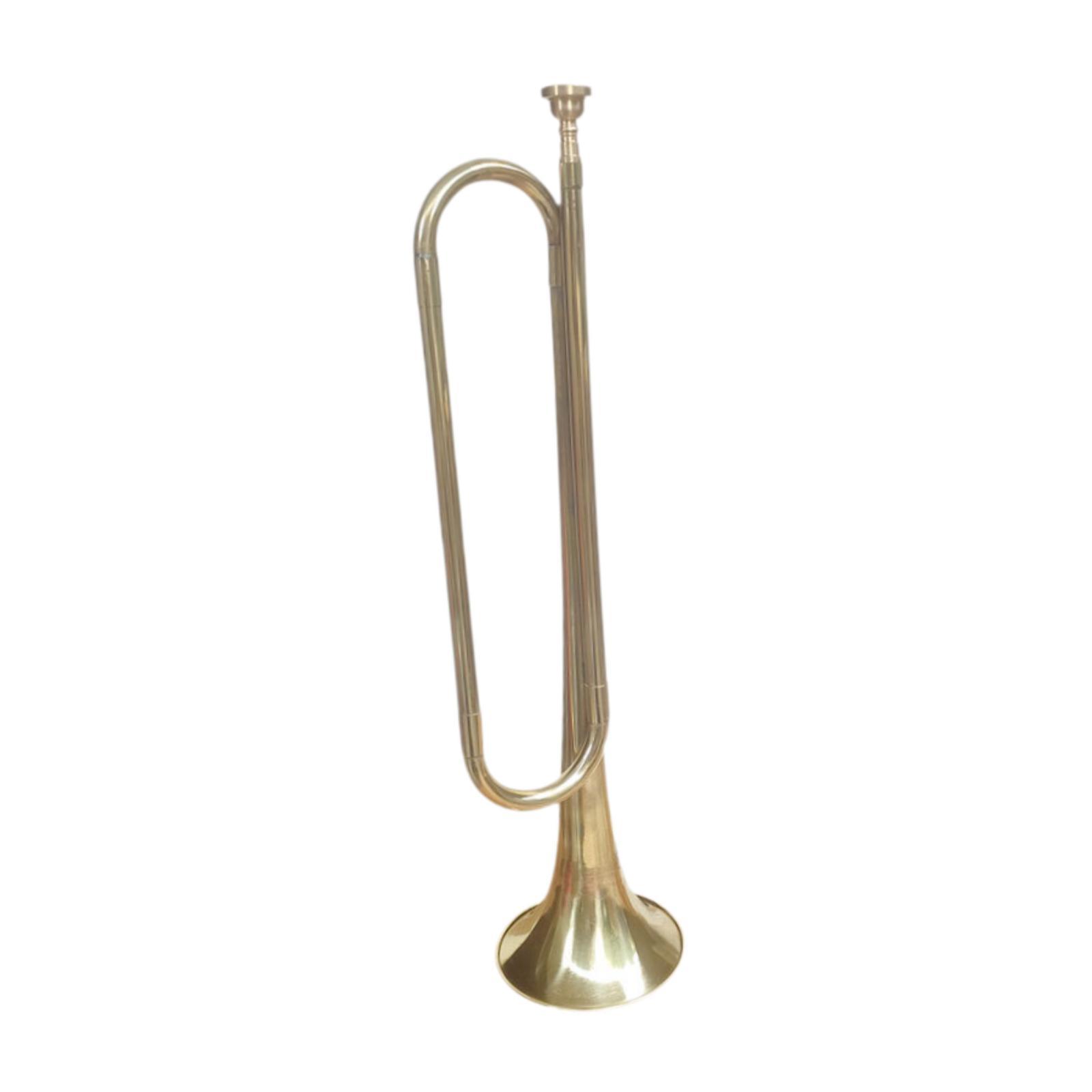 Youth Trumpet Brass Instrument - Musical Instrument Bugle 评论和价格