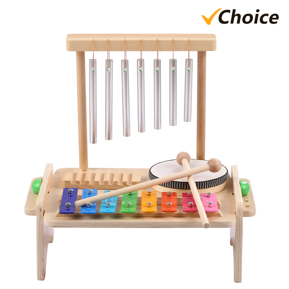 Wind Chime Combination Kids Dr - Musical Instrument Harmonium 评论和价格