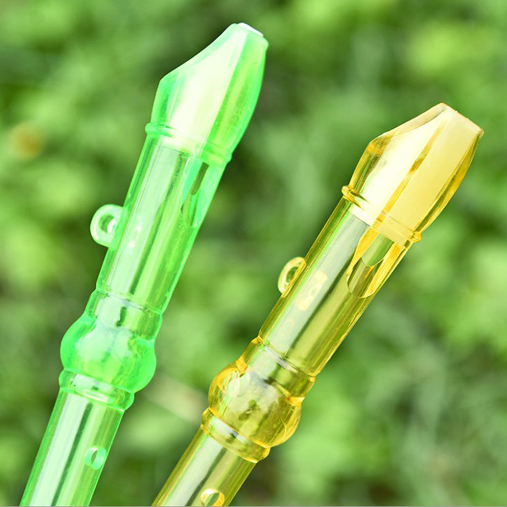 12Pcs Children Music Flute 8-H - Soprano Recorder Plastic 评论和价格