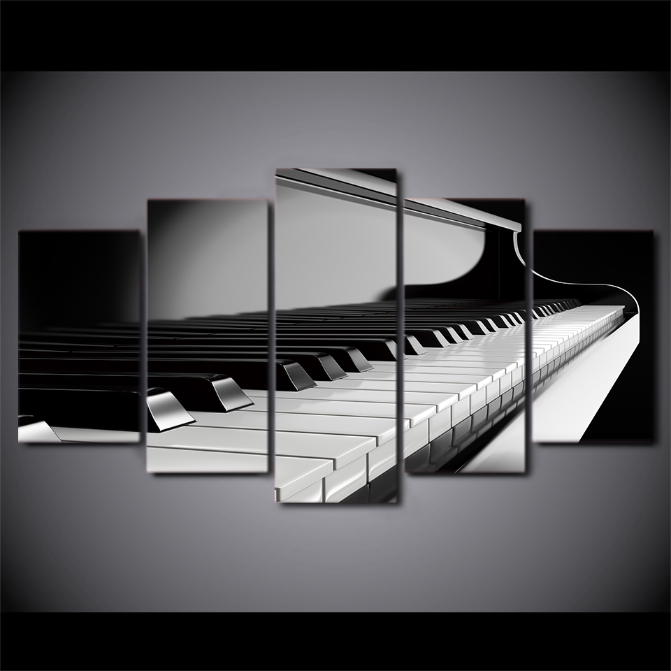 Canvas Wall Art Pictures Moder - Picture Of Musical Instrument 评论和价格