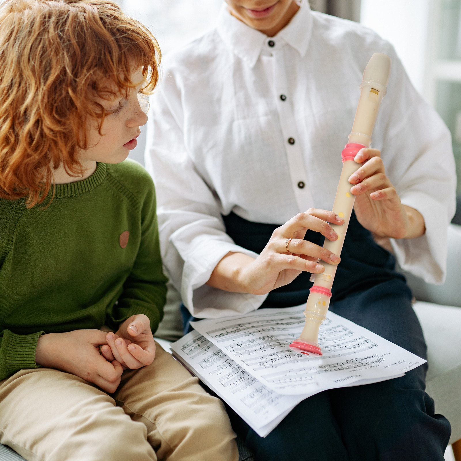 2Pcs High Pitch Soprano Record - Soprano Recorder Plastic 评论和价格