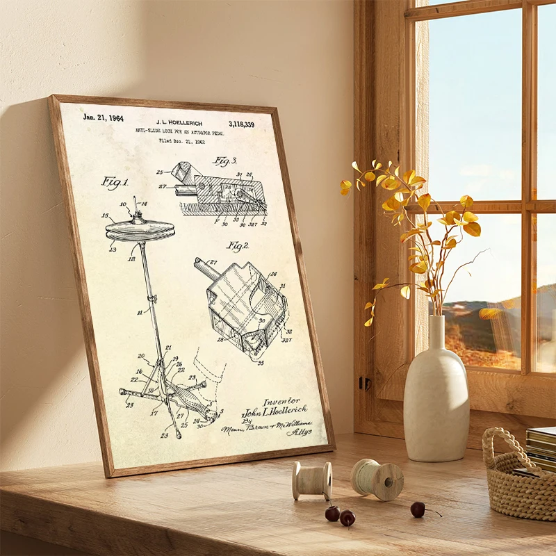 Patent Vintage Musical Instrum - Picture Of Musical Instrument 评论和价格