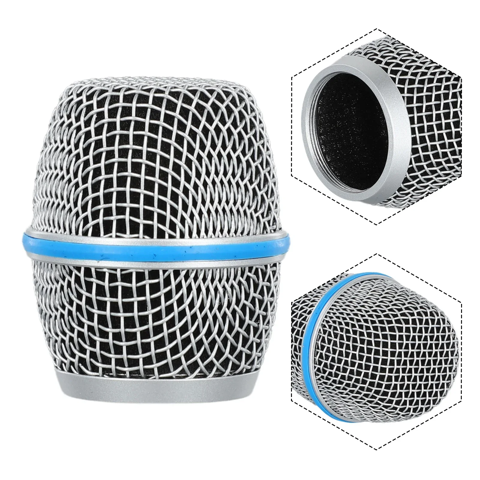 1 Pc Microphone Mesh Head Meta - Shure Mic Mv7 评论和价格