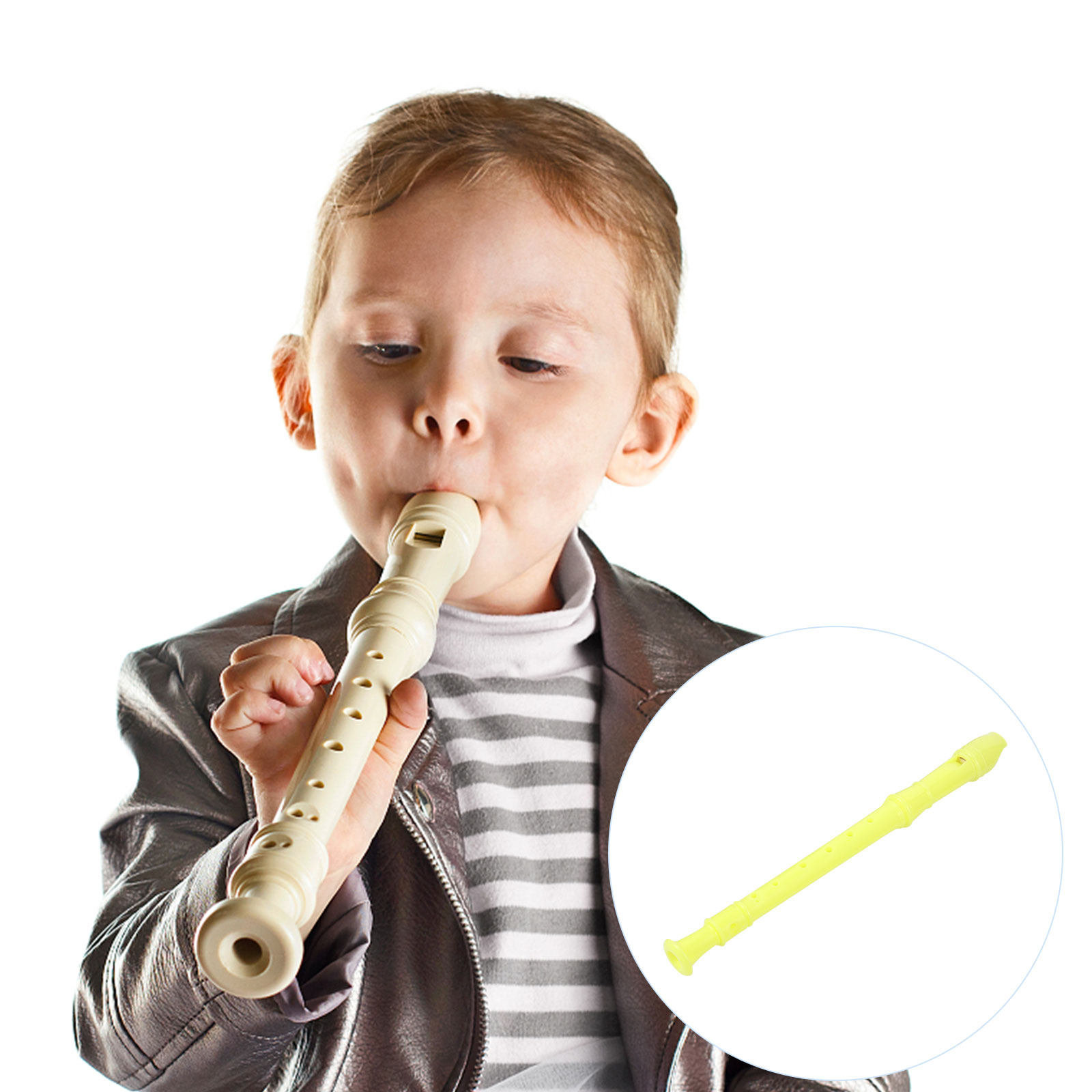 1Set Soprano Recorder 8 Hole A - Soprano Recorder Plastic 评论和价格