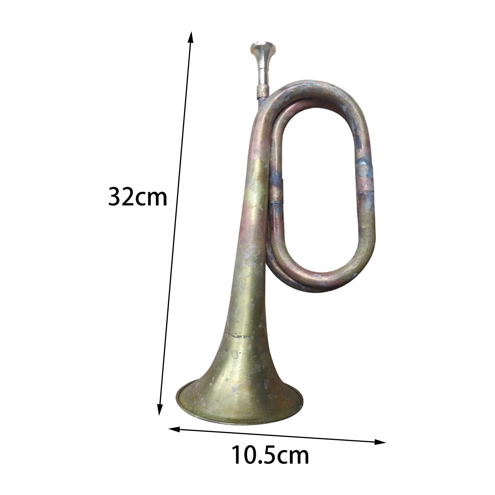 Trumpet Blowing Bugle with Mou - Musical Instrument Bugle 评论和价格