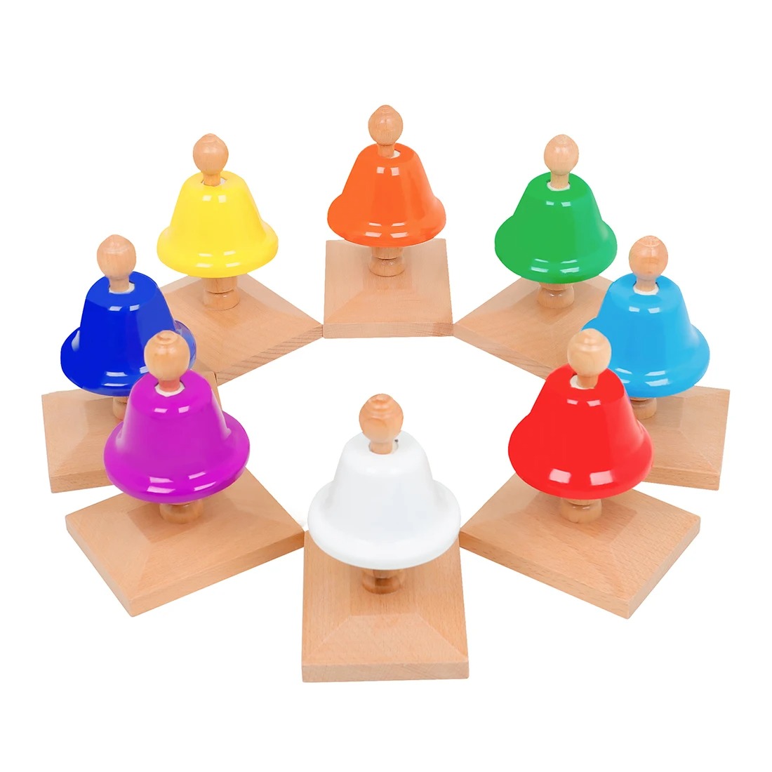 IRIN 8-Note Hand Bells Orff Mu - Musical Instrument Harmonium 评论和价格