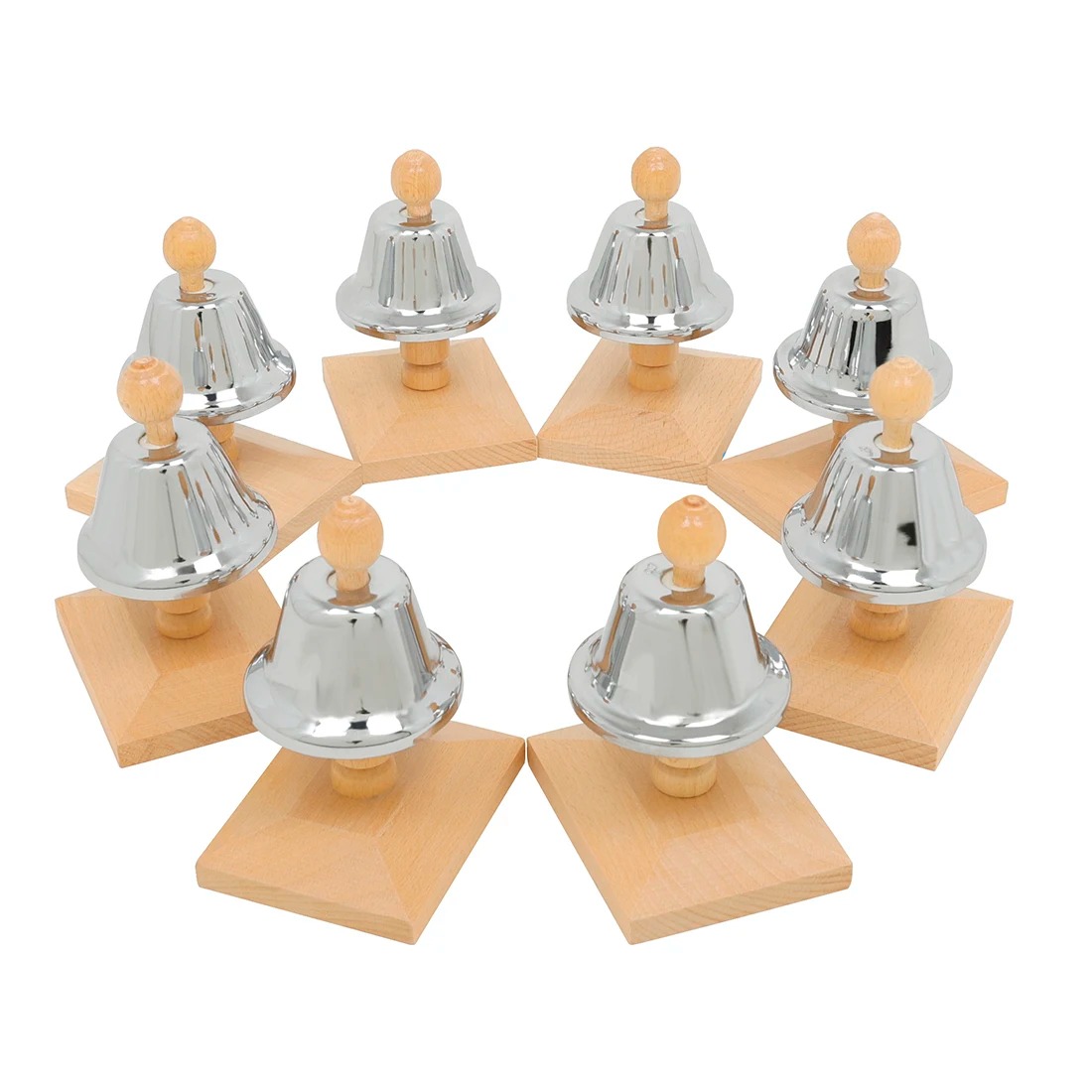 IRIN 8-Note Hand Bells Orff Mu - Musical Instrument Harmonium 评论和价格