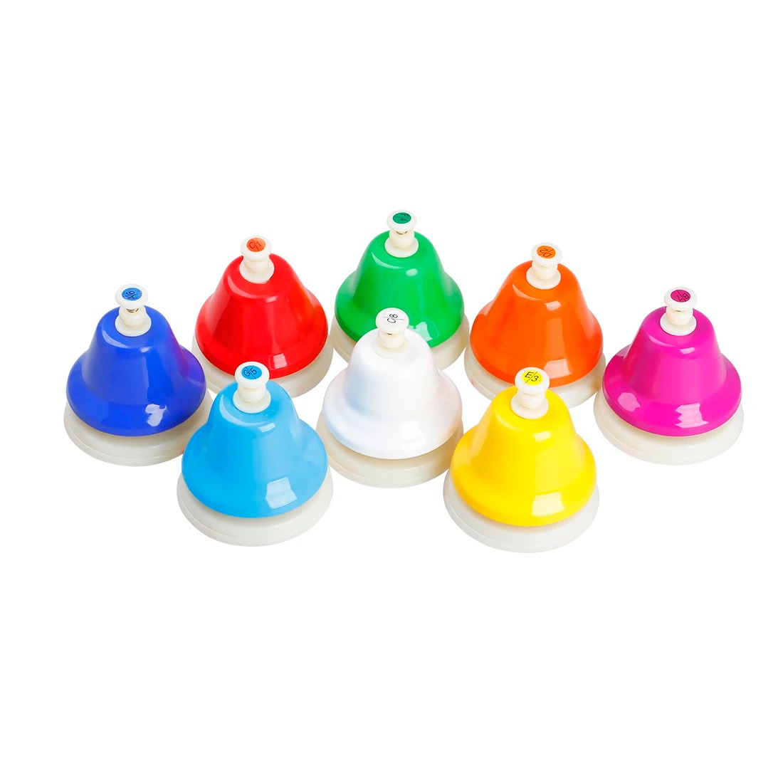IRIN 8-Note Hand Bells Orff Mu - Musical Instrument Harmonium 评论和价格